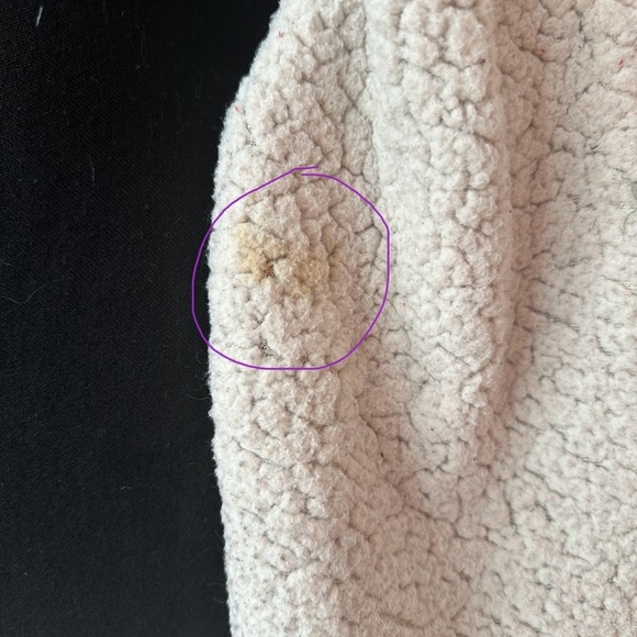 EN CREME ~ Women’s Red/Black Plaid Jacket with Sherpa Lining and Pockets size S - Picture 8 of 9